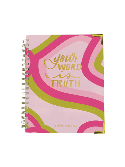 Mary Square Sermon Notes Journal, Your Word is Truth