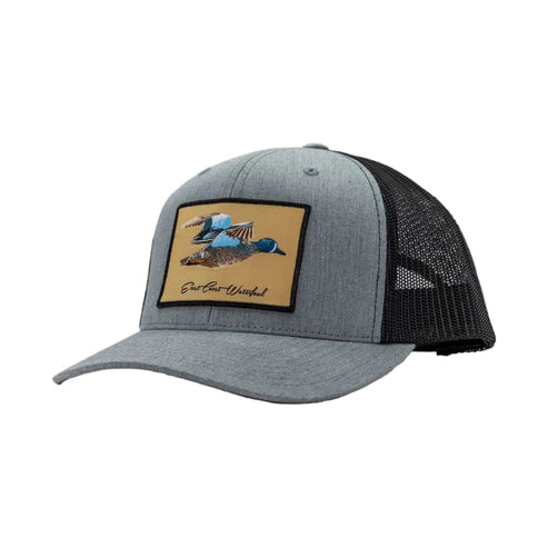 East Coast Waterfowl Vintage Blue Wing Teal Patch Hat
