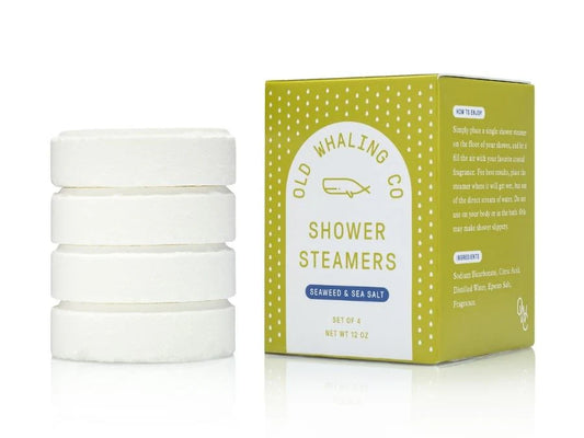 Old Whaling Seaweed & Sea Salt Shower Steamers