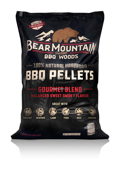 Bear Mountain FK90 BBQ Craft Blend Pellets 20lb - Gourmet BBQ
