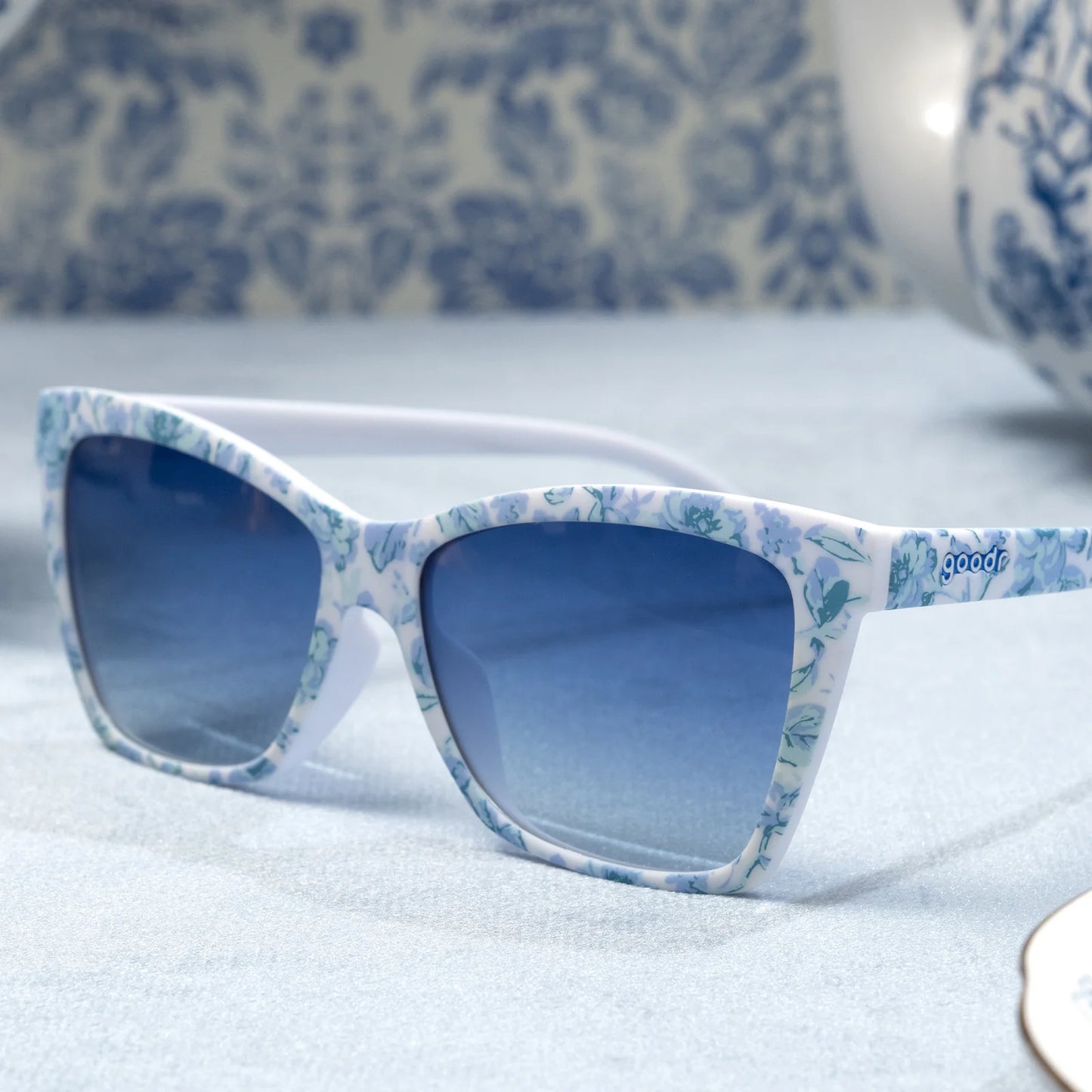 goodr Partial to Porcelain Sunglasses