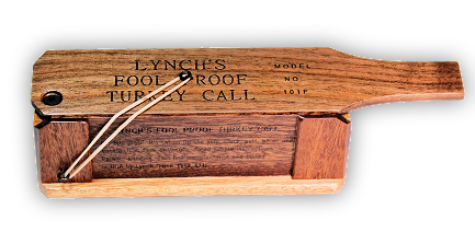 Lynch 101F Foolproof One Sided Box Call Imitates The Hen