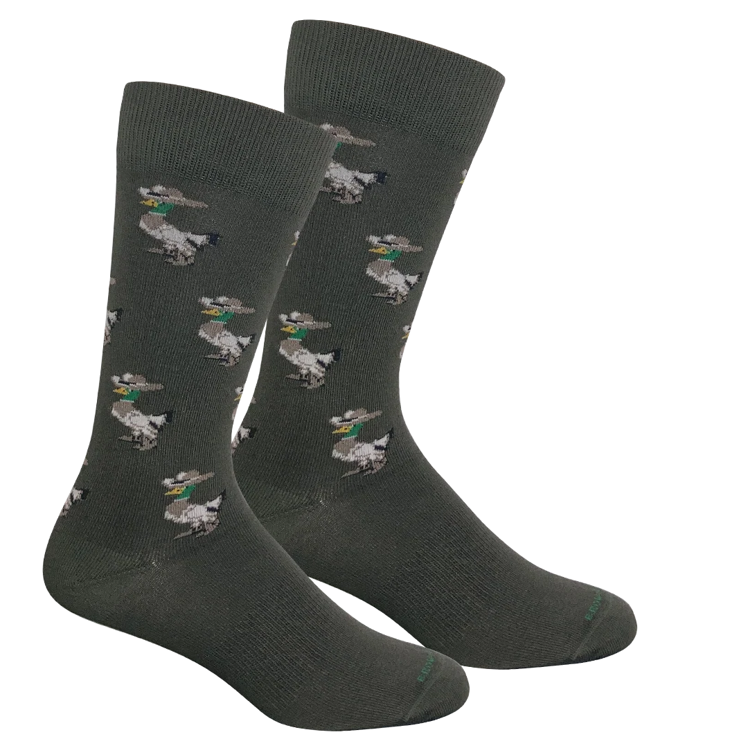 Brown Dog Hosiery  Duck Cowboy Sage