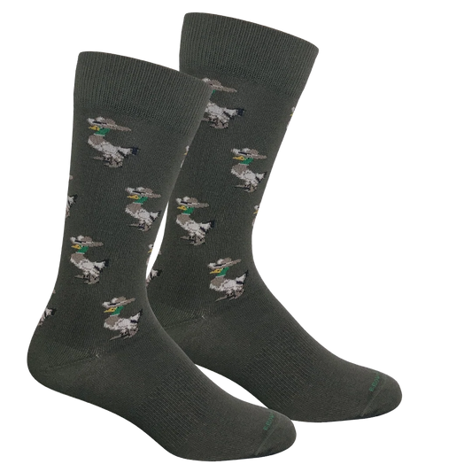 Brown Dog Hosiery  Duck Cowboy Sage