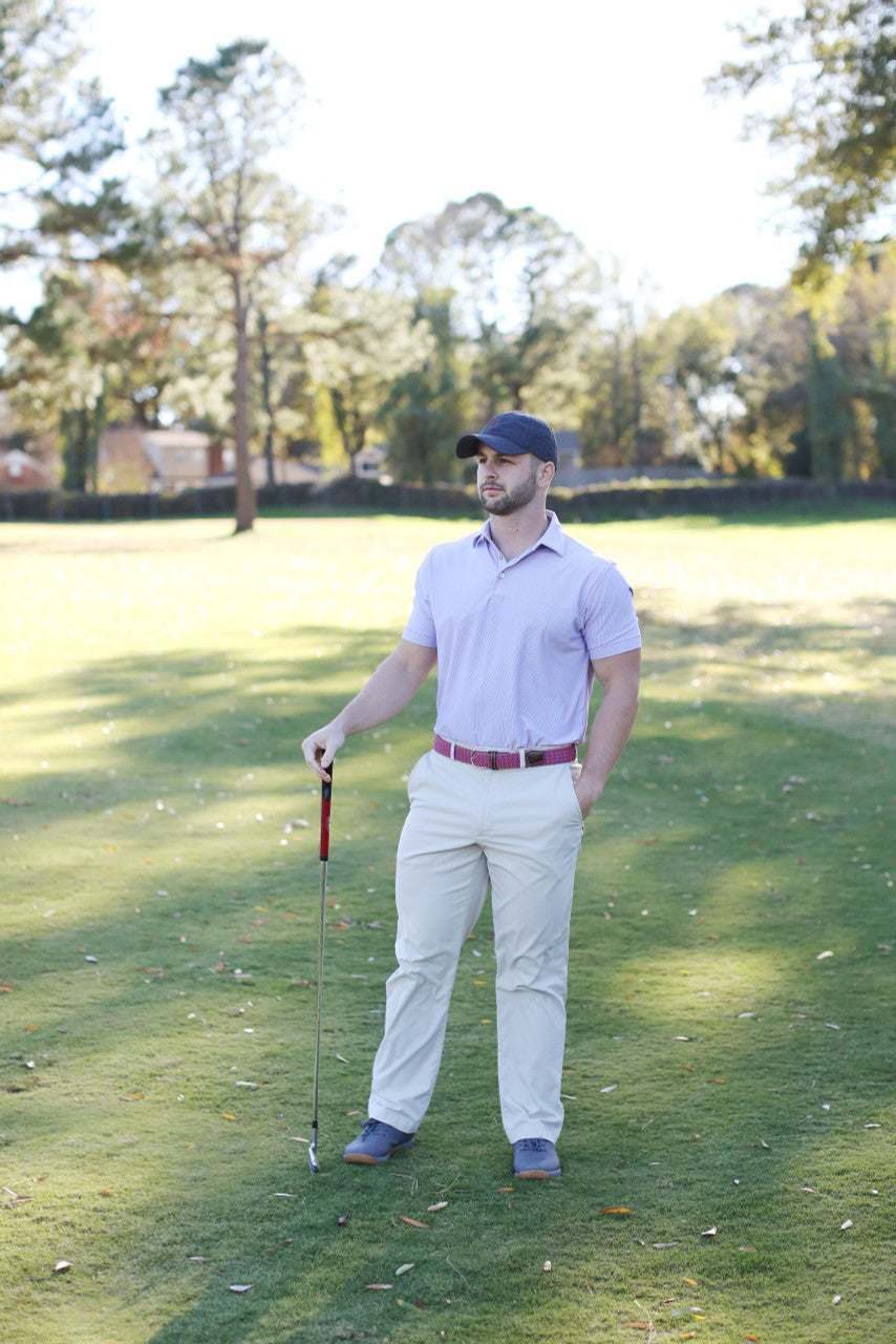 Roostas The Aiken Two Toned Woven Stretch Belt