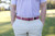 Roostas The Aiken Two Toned Woven Stretch Belt