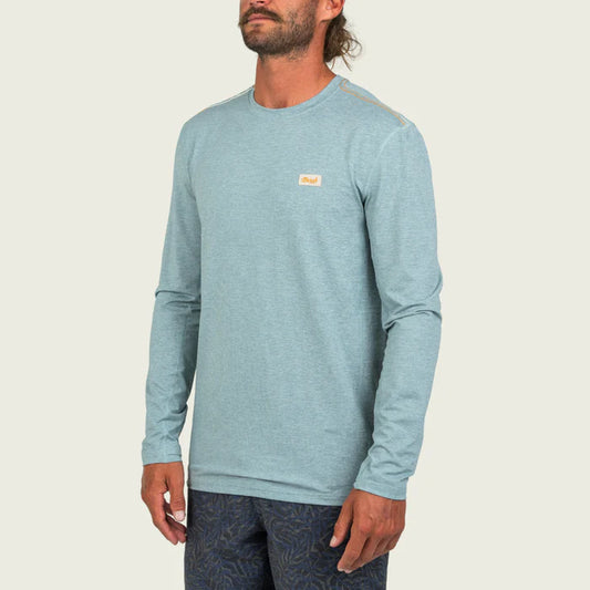 Marsh Wear High Noon Tech Crew, Goblin Blue Heather