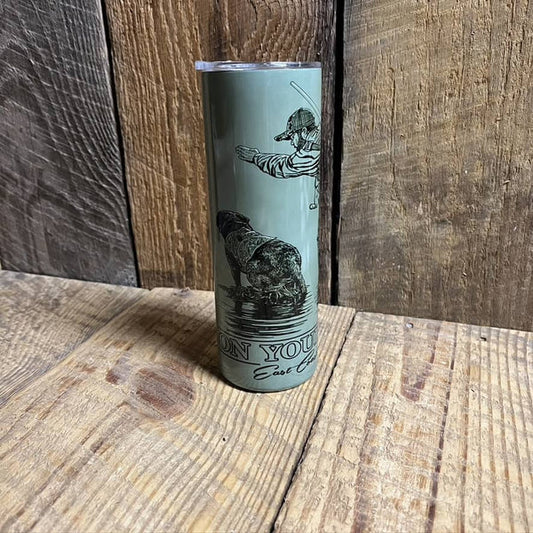 East Coast Waterfowl 20oz On Your Mark Tumbler