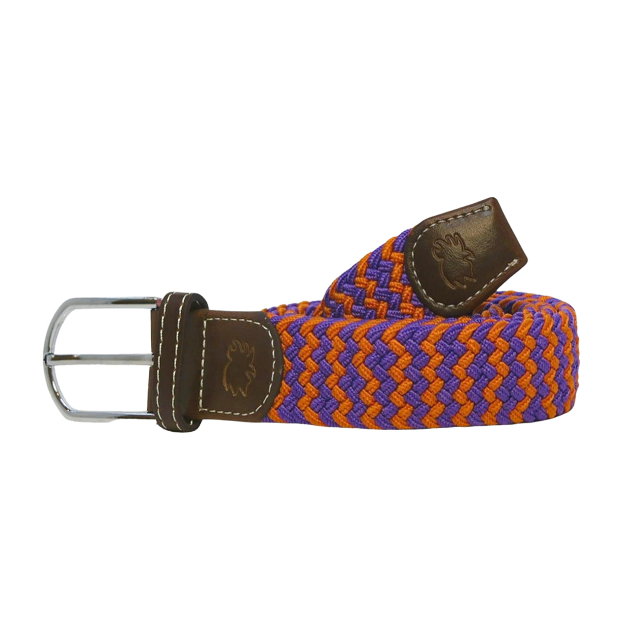 Roostas The Aiken Two Toned Woven Stretch Belt