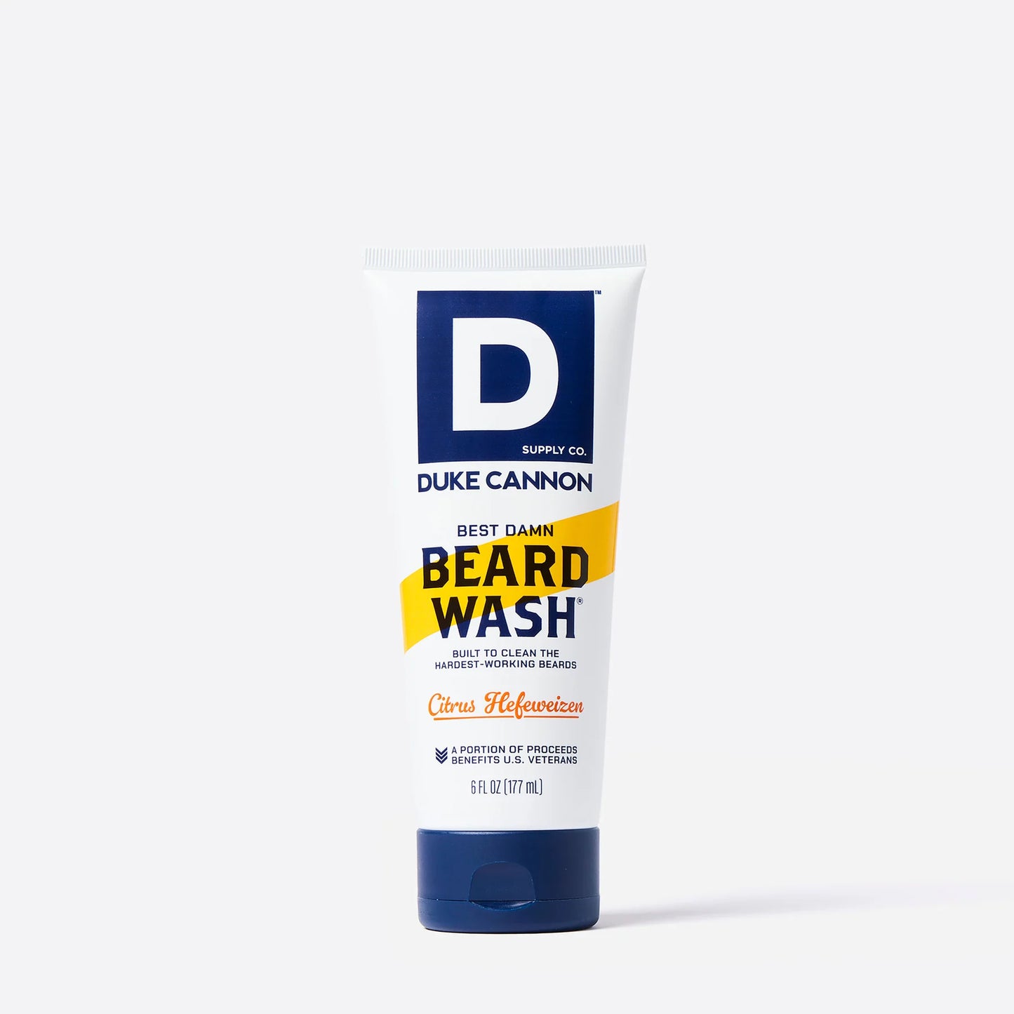 Duke Cannon Best Damn Beard Wash, Citrus Hefeweizen