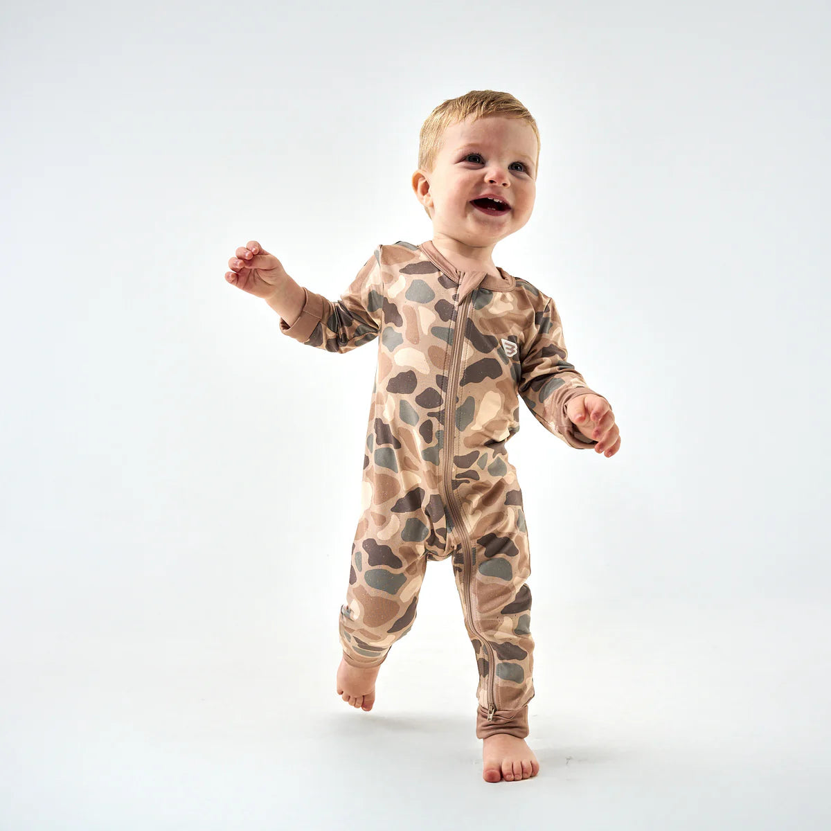 Burlebo Baby Zip Up - Pintail Camo