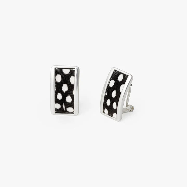 Brackish Blackwood Village Stud Earring
