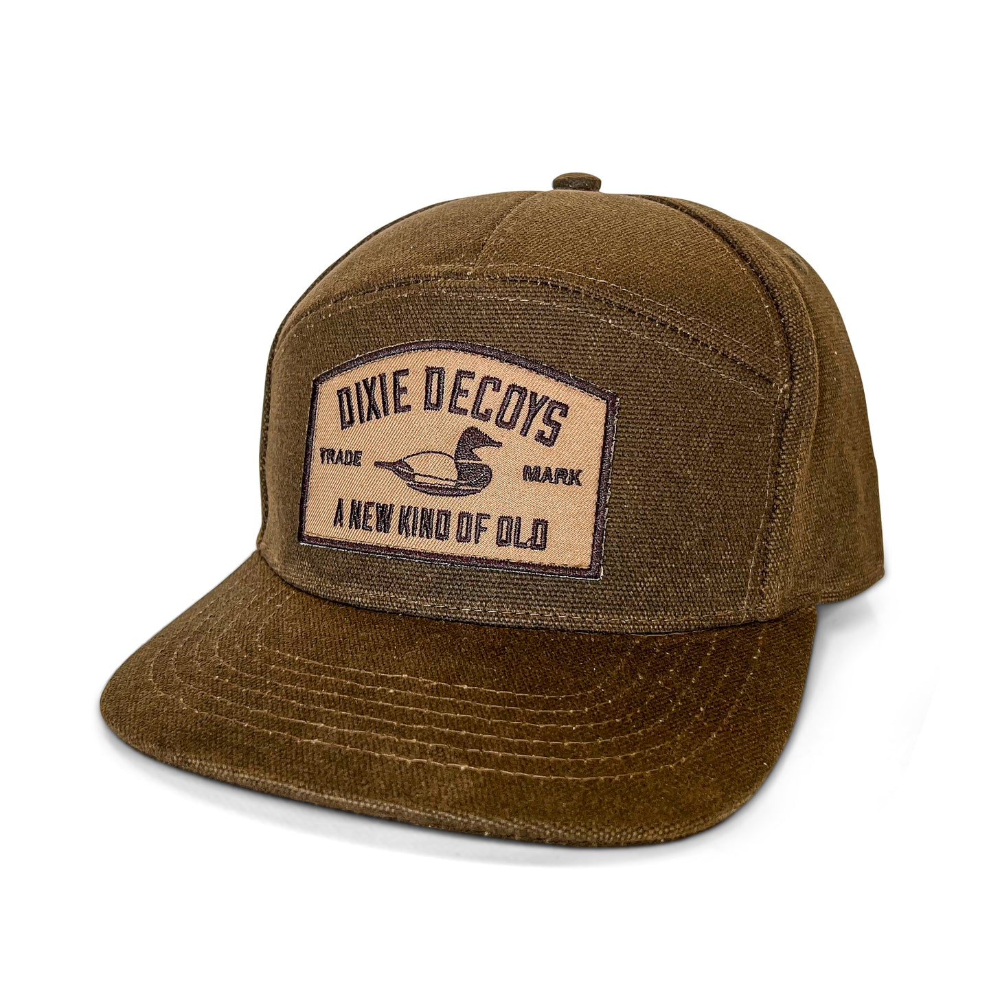 Dixie Decoys Waxed Canvas 7-Panel Hat