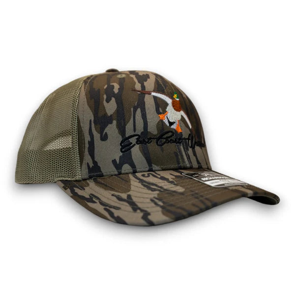 East Coast Waterfowl Embroidered Mallard Snapback Hat- Bottomland