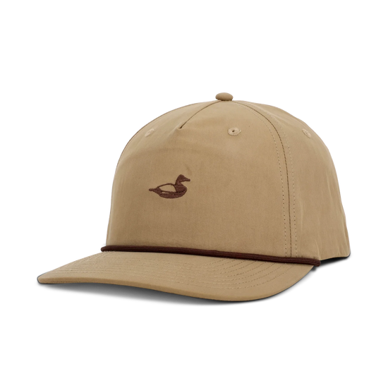 Dixie Decoys Khaki Logo Rope Hat