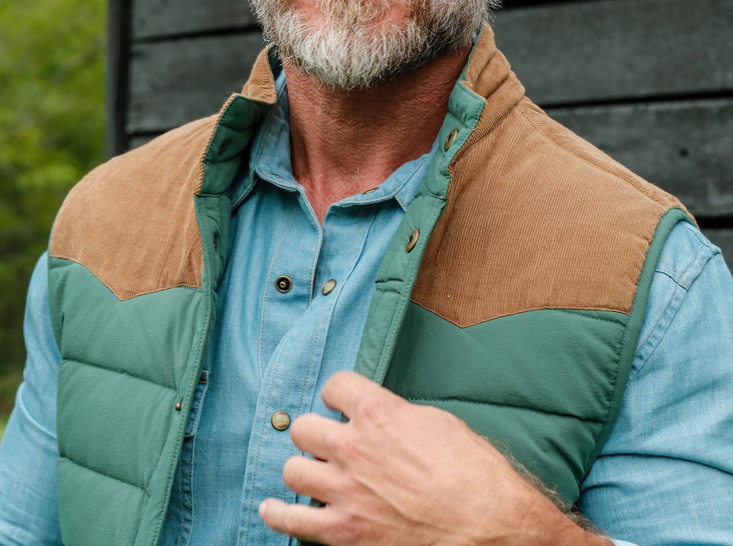 Criquet Jackson Vest, Hunter Green