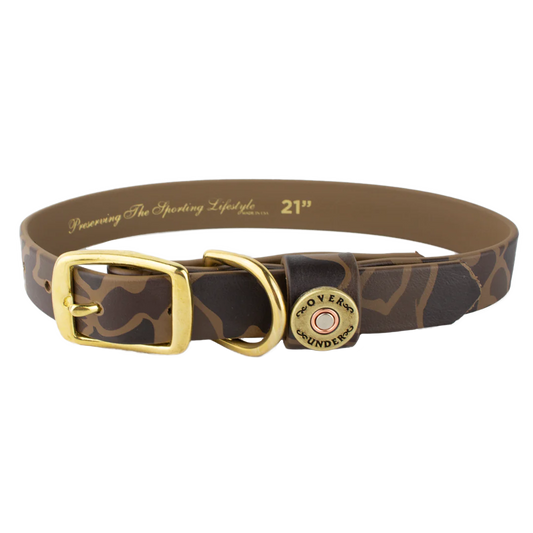 Over Under Water Dog Collar Duck Camo