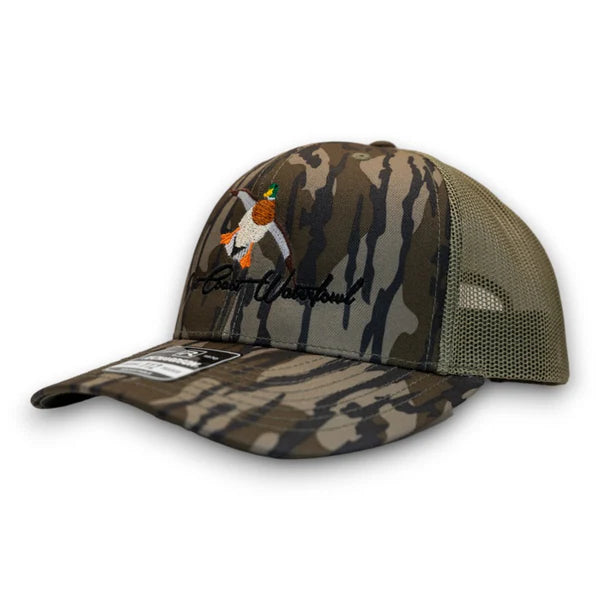 East Coast Waterfowl Embroidered Mallard Snapback Hat- Bottomland