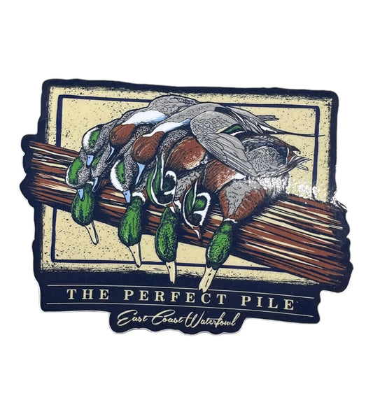 East Coast Waterfowl Atlantic Perfect Pile Decal