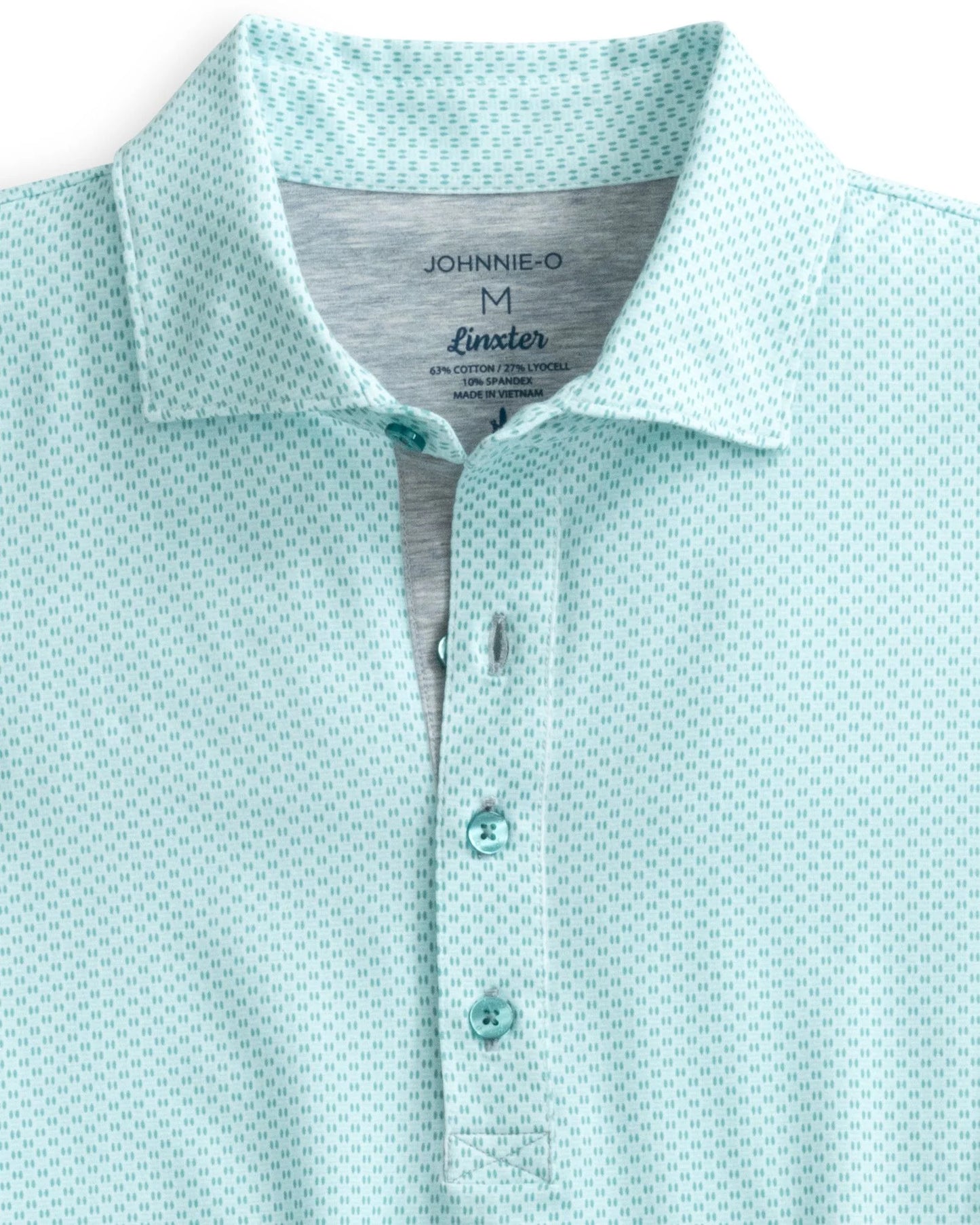 johnnie-O Elliott Green Grass Polo