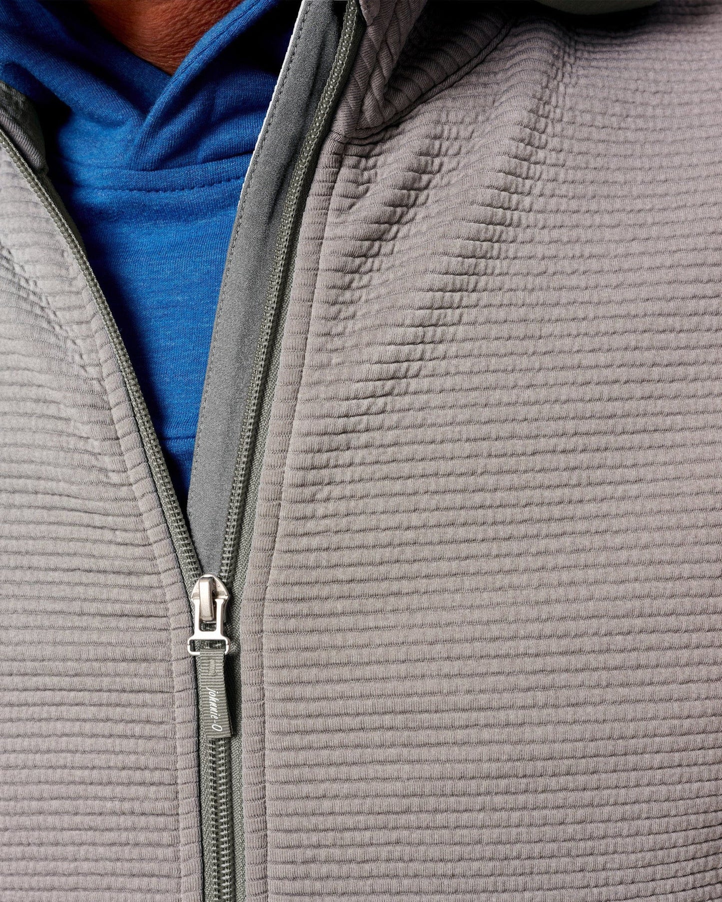 johnnie-O Reggie Ribbed Performance Vest, Seal