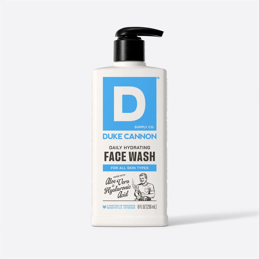 Duke Cannon Daily Hydrating Face Wash 8oz