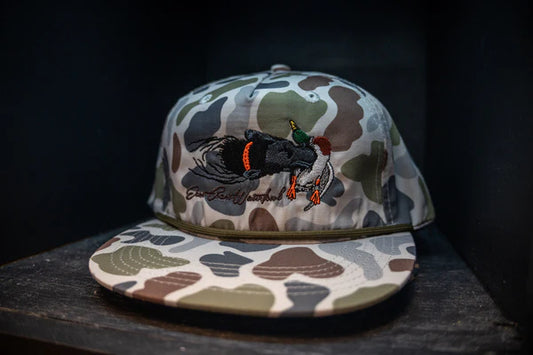 East Coast Waterfowl "Water Dog" Embroidered Hat- Brackish Rope
