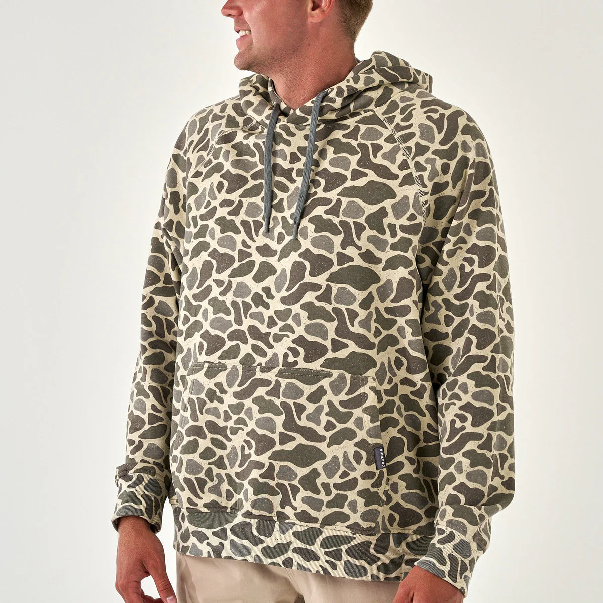 Burlebo Fleece Hoodie - Classic Deer Camo