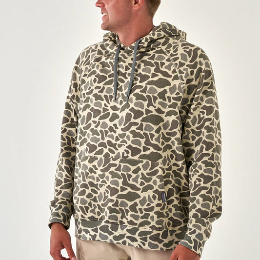 Burlebo Fleece Hoodie - Classic Deer Camo