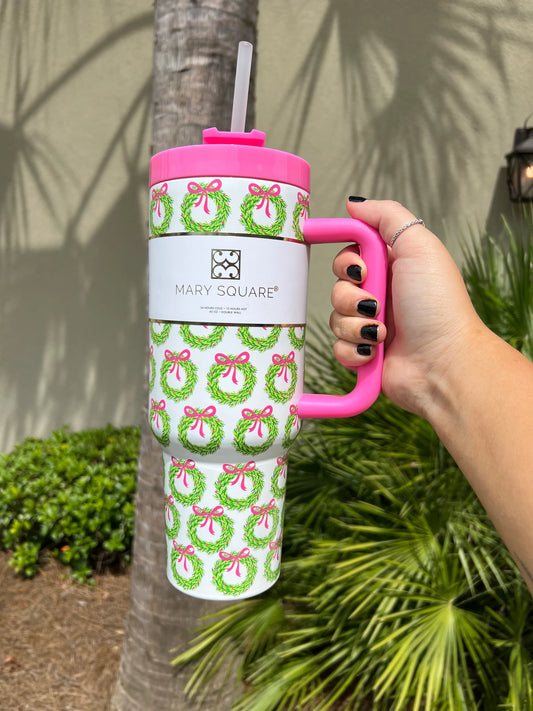 Mary Square Good Tidings To-Go Tumbler 40oz.