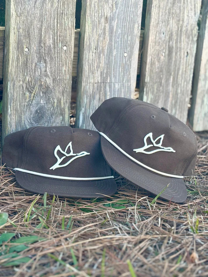 Combat Waterfowl Goat Rope™ Roux Embroidered Rope Hat