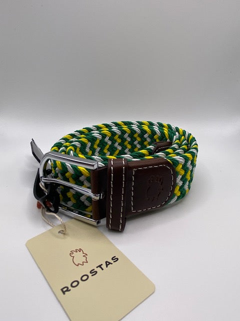 Roostas The Patron Woven Elastic Stretch Belt