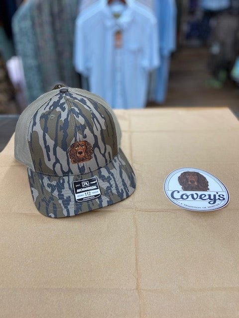 Covey's Logo Hat, Mossy Oak Bottomland/ Loden