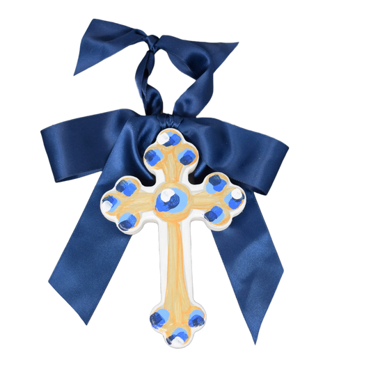 Have Mercy Gifts Blue Hallelujah Cross - 6"