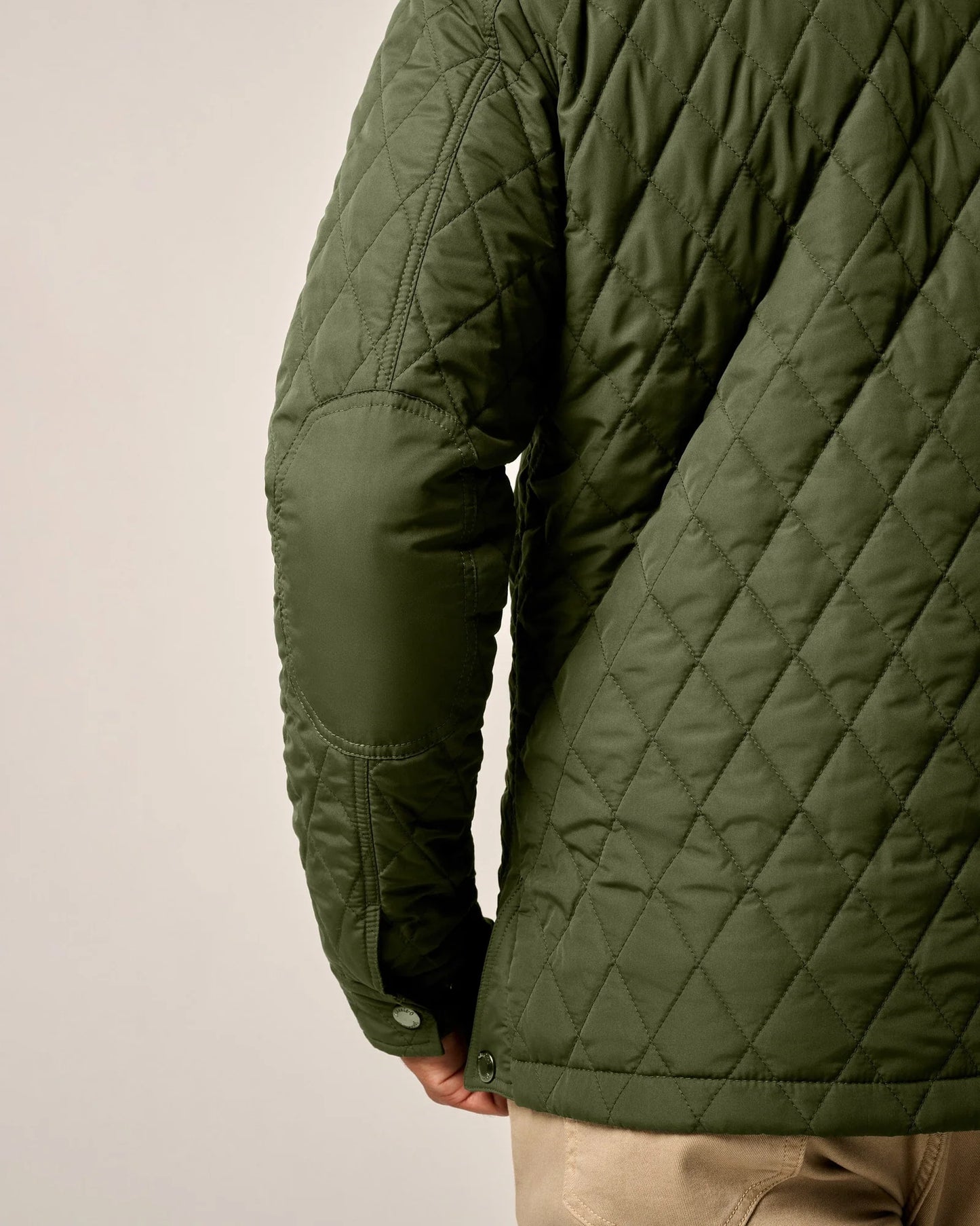 johnnie-O Juno Quilted Snap Jacket, Mangrove