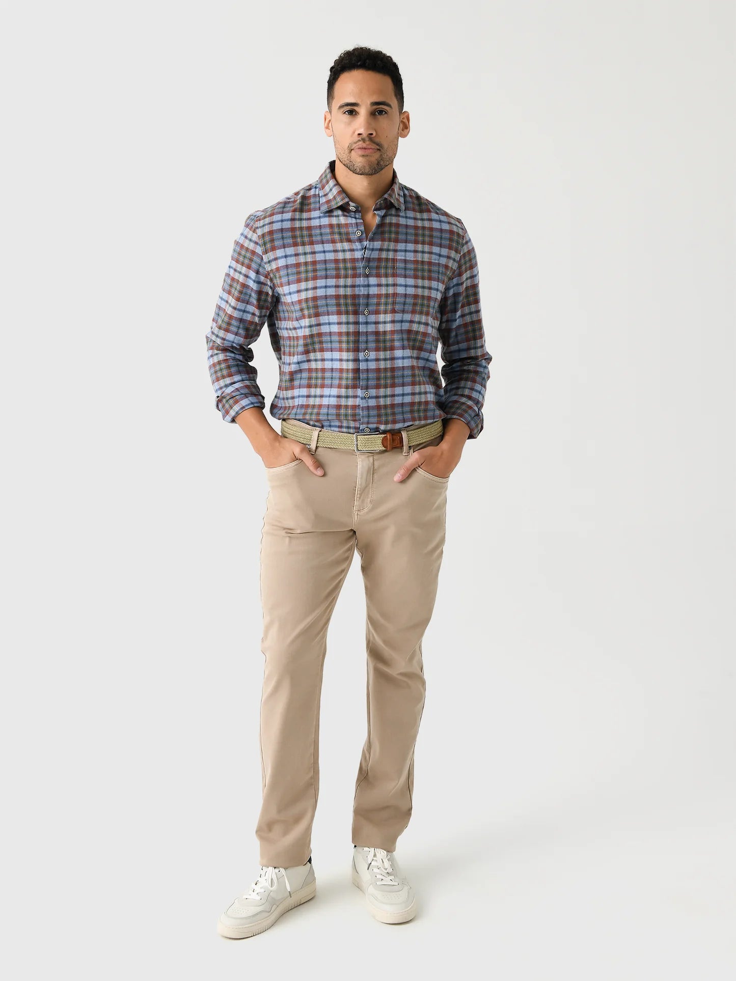 johnnie-O Roger Button-Down Shirt- Maliblu