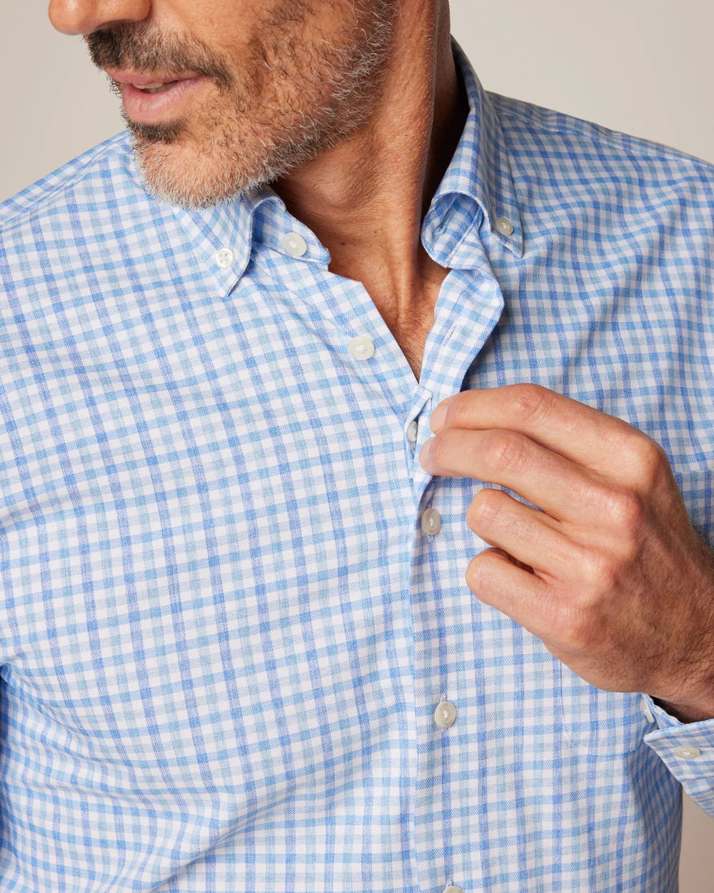 johnnie-O Rylen Performance Button Up Shirt, Tahitian