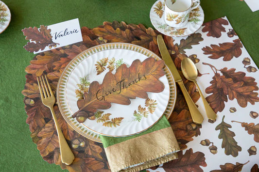 Hester & Cook Die Cut Autumn Wreath Placemat