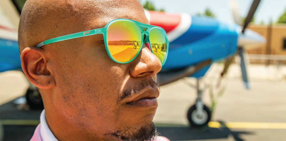 goodr Kitty Hawkers' Ray Blockers Sunglasses