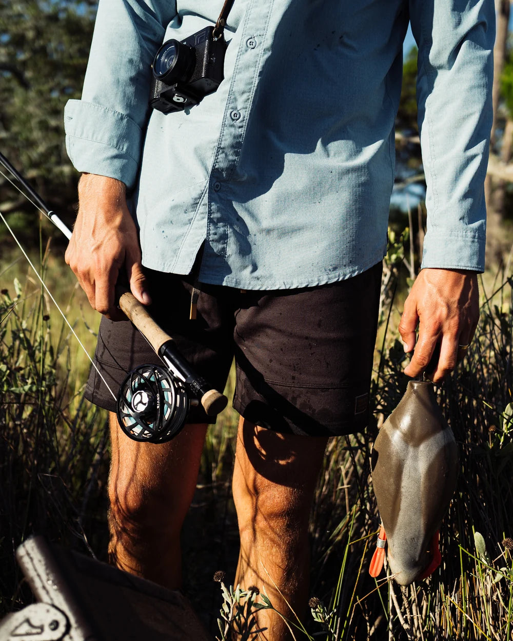 Marsh Wear Fireside Sweatshorts, Raven