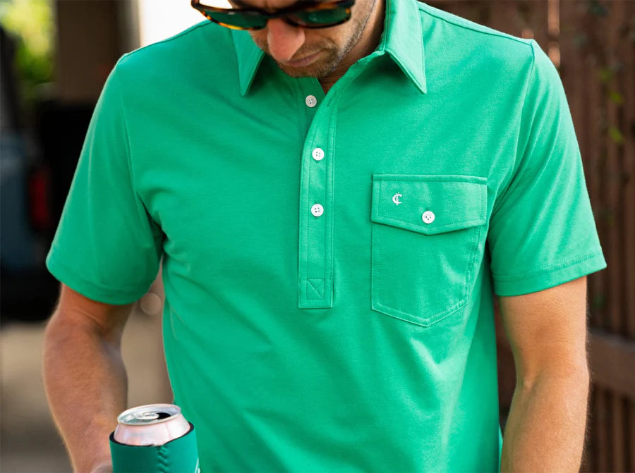 Criquet Performance Jersey - Augusta Green Players Shirt