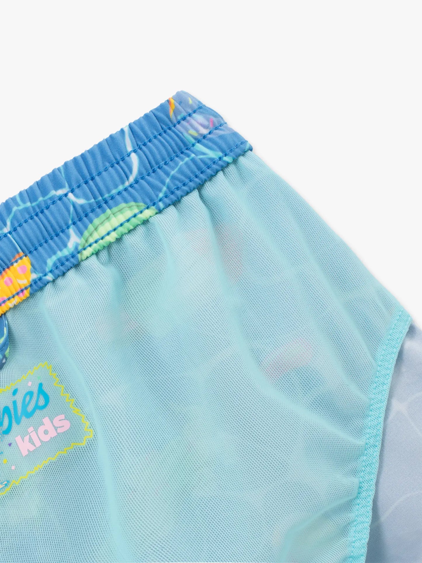 Chubbies The Lil Cannonball Crews Toddler Classic Swim Trunk, Blue Pool Floaties