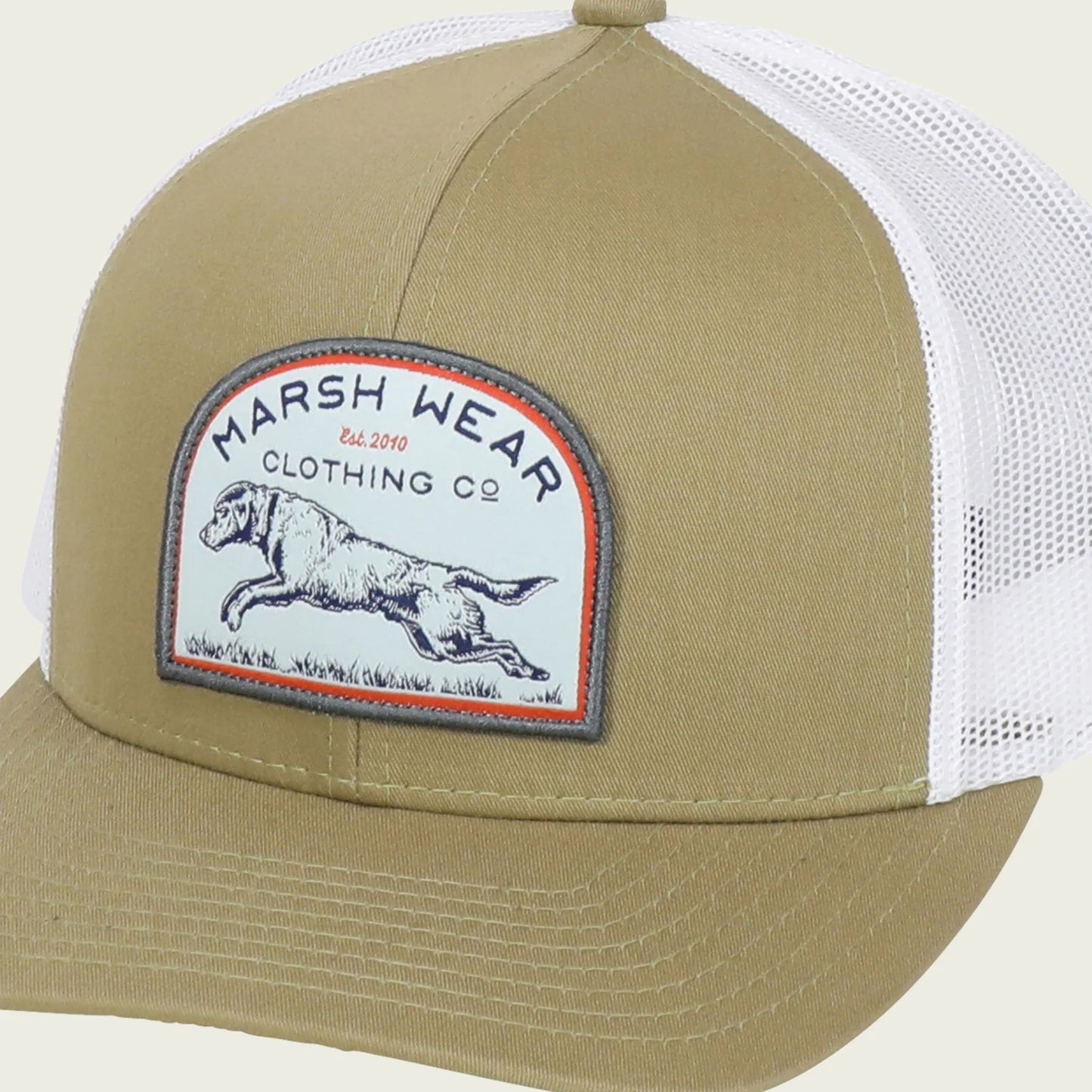 Marsh Wear Retrieve Trucker Hat, Khaki