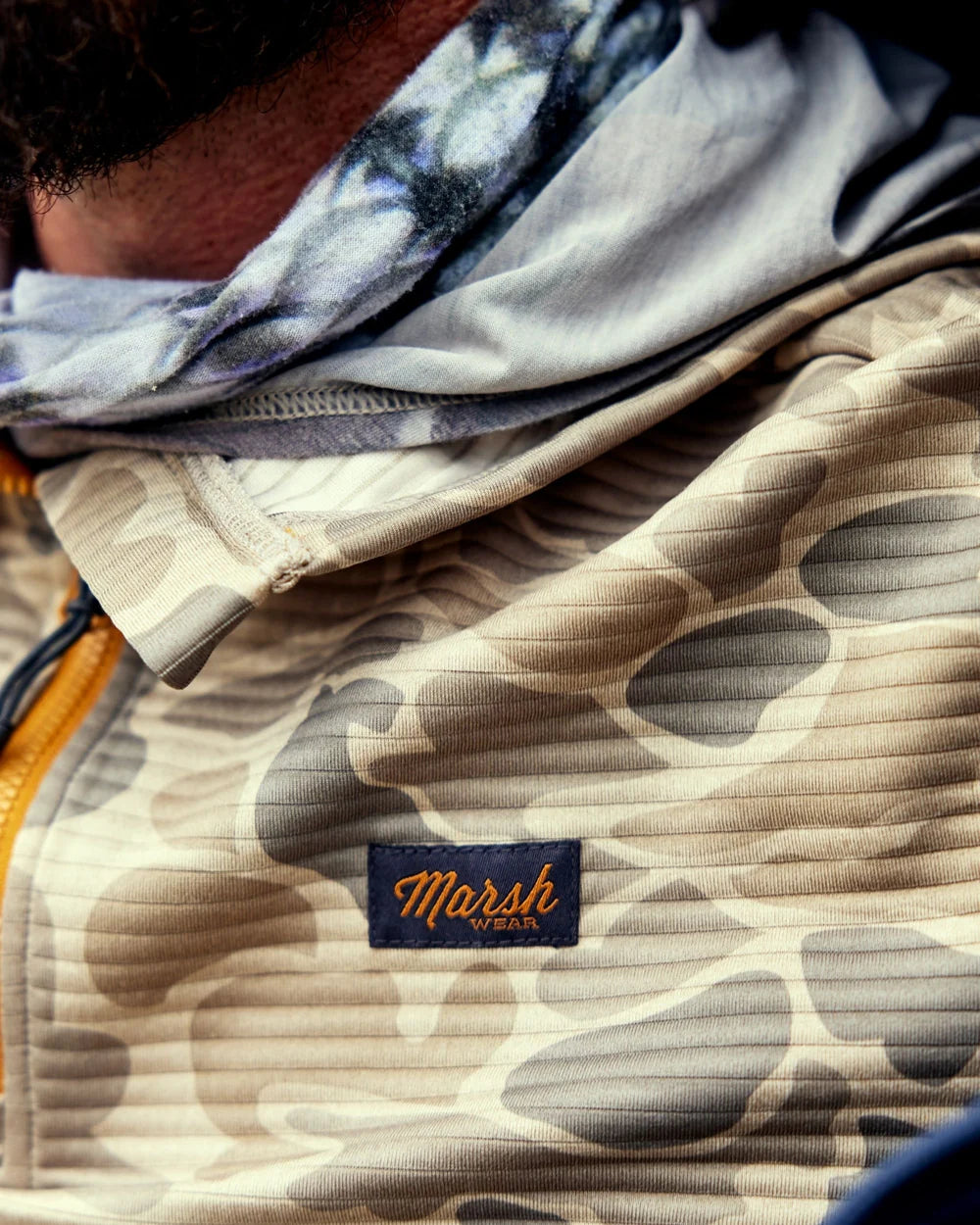 Marsh Wear Sullivan Hoodie, Khaki Mallard Camo