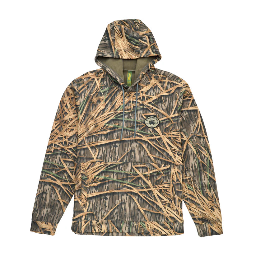 Marsh Wear Nor'easter Mossy Oak Pullover Hoodie, Shadow Grass