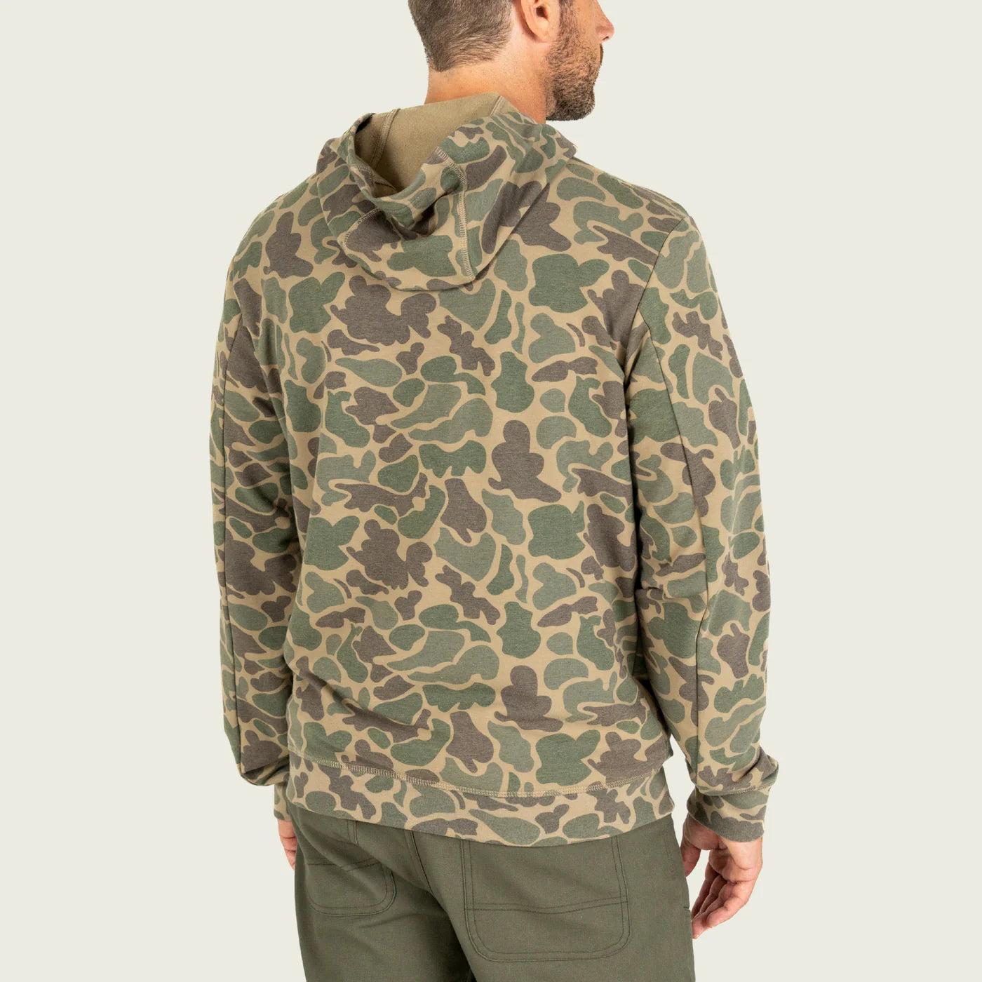 Marsh Wear Fireside Hoodie Green Mallard Camo