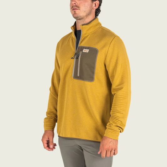 Marsh Wear Sullivan 1/4 Zip Harvest Gold