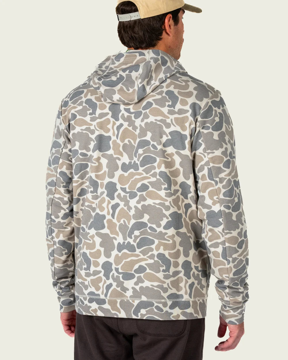 Marsh Wear Fireside Hoodie, Khaki Mallard Camo