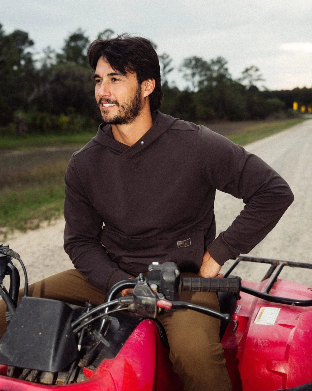 Marsh Wear Fireside Hoodie, Raven