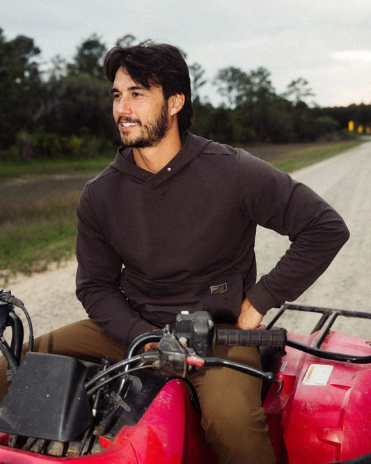 Marsh Wear Fireside Hoodie, Raven